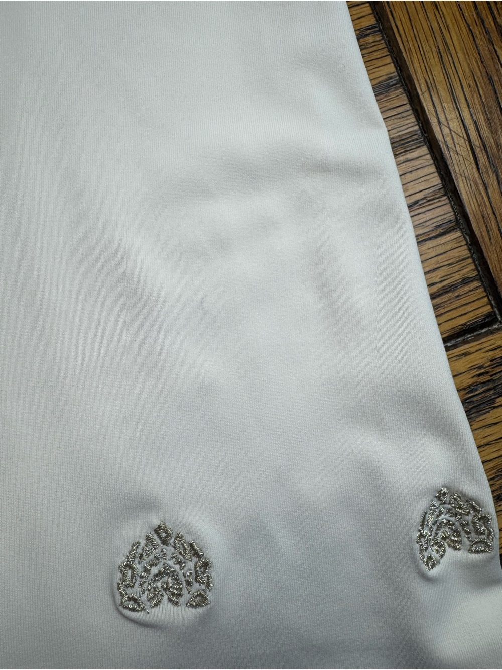 Cabana Life Ivory Metallic Embroidered Sleeveless Shift Dress NWT Size S SPF 50 - Picture 7 of 8